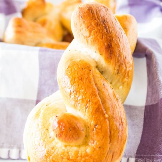 Easter Bunny Rolls