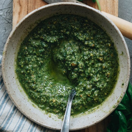 Vegan Basil Pesto alla Genovese