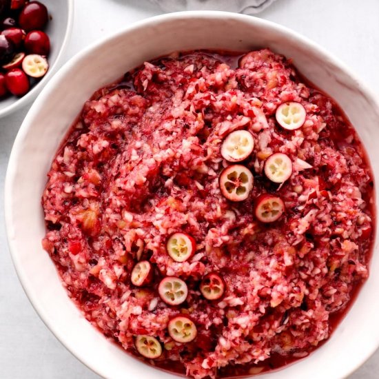 Cranberry Pineapple Relish