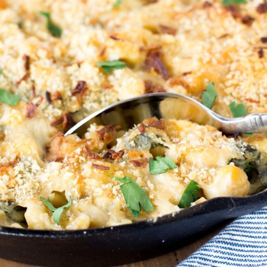 Spinach Mac and Cheese