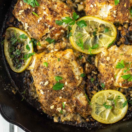 Baked Lemon Cod