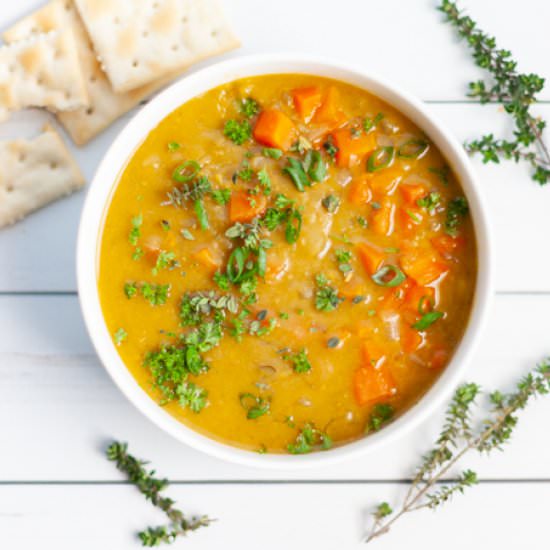 Crockpot Split Pea Soup