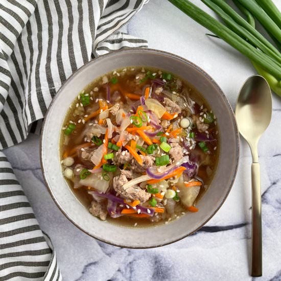 Egg Roll Soup (Paleo & Whole30)