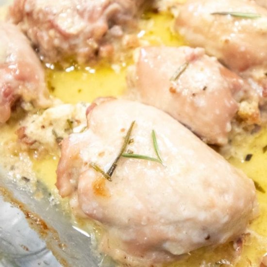 Fresh Rosemary Chicken Thigh Recipe