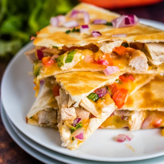 Chicken Quesadillas