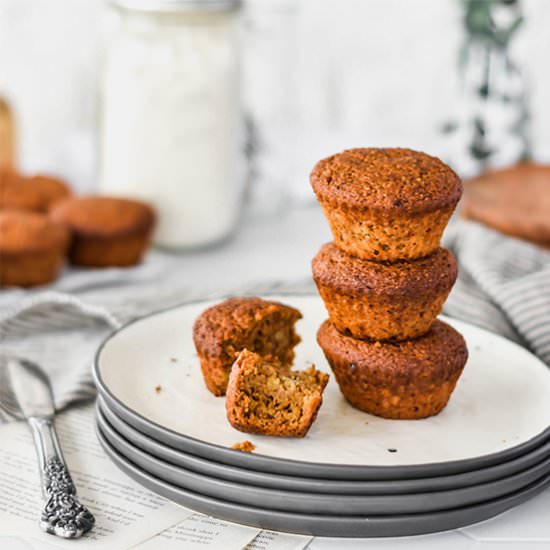 Paleo Banana Espresso Muffins