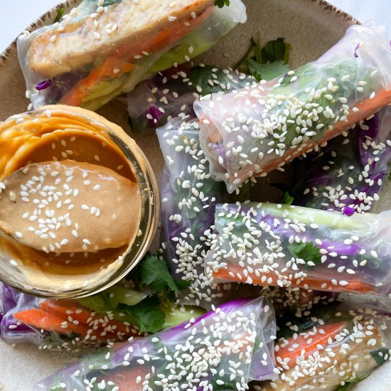 Tofu Summer Rolls