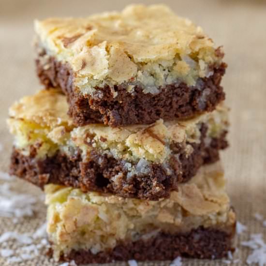 Chocolate Coconut Brownies