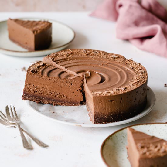 Guinness Chocolate Cheesecake