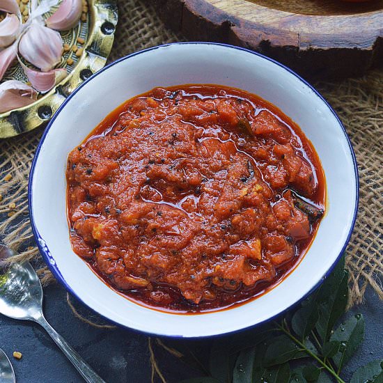 Tomato Thokku | Tomato Relish