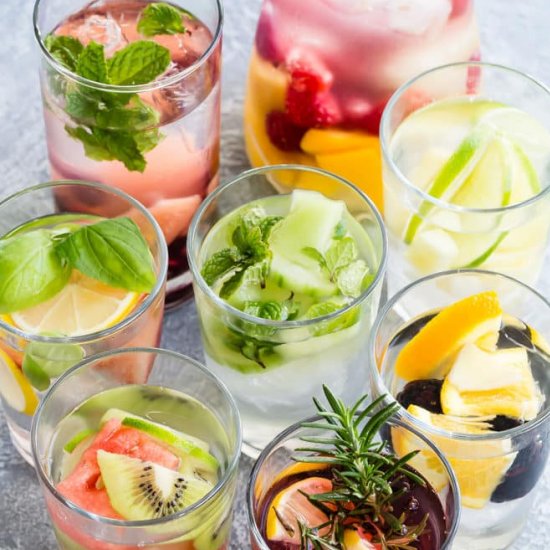 8 Infused Water Recipes