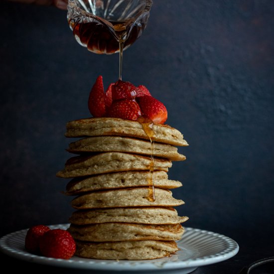 Sprouted Oat Pancakes