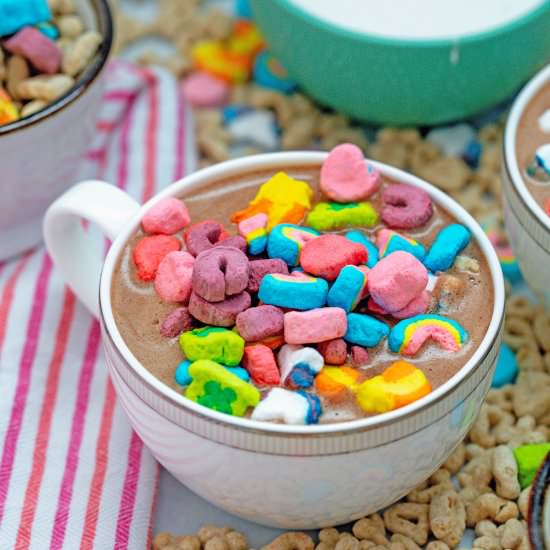 Lucky Charms Hot Chocolate