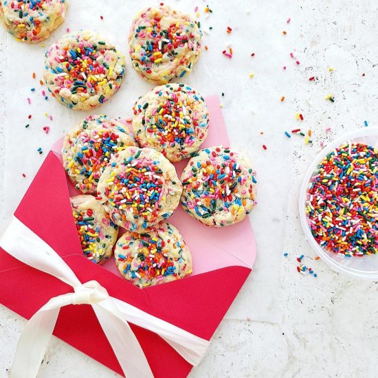 Small Batch Funfetti Cookies