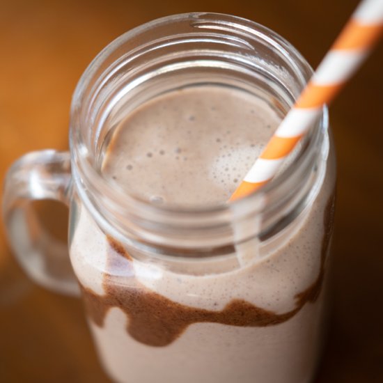 Healthy Banoffee Milkshake