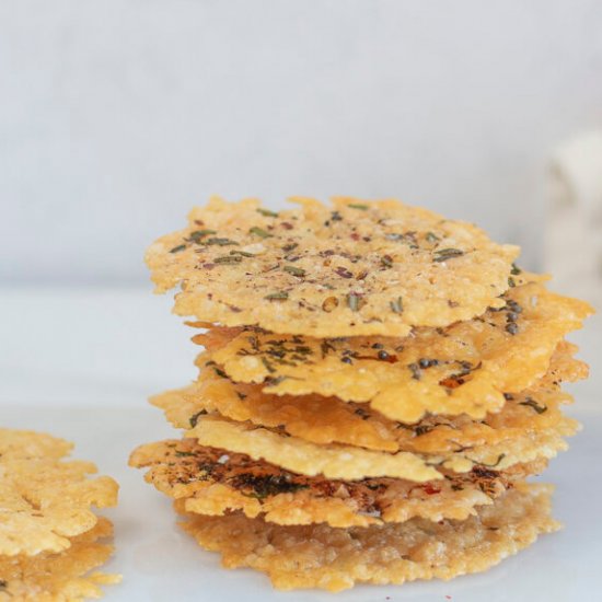 Parmesan Crisps / flavors