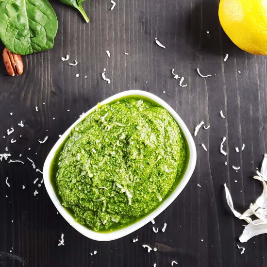 Fresh Spinach Pesto