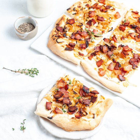 Flammkuchen (German Pizza)