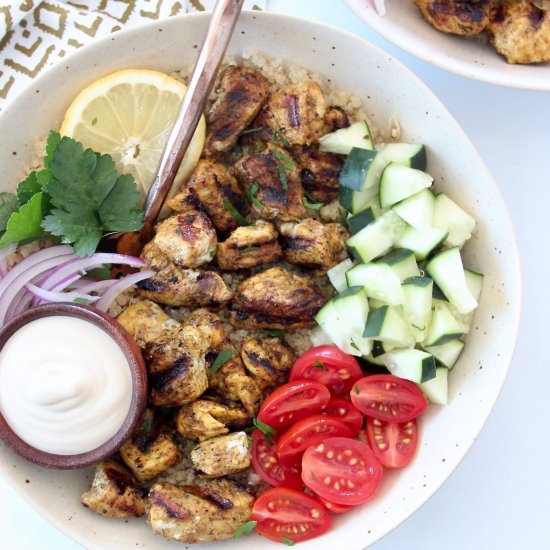 Chicken Shawarma Bowl