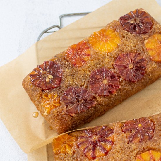 Blood Orange Upside Down Cake