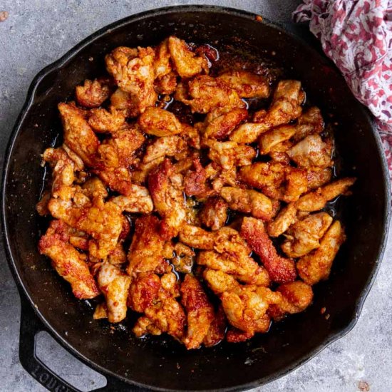 Spicy chicken fry recipe