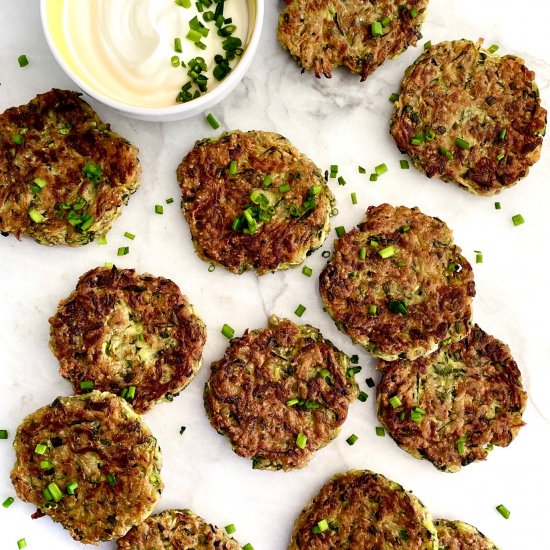 herbed zucchini fritters