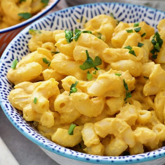 Vegan Butternut Squash Mac & Cheese