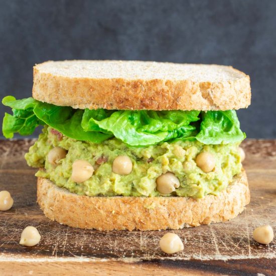 Smashed Chickpea Salad