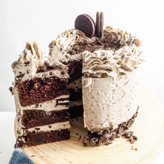 Oreo cake recipe – Vegan and easy