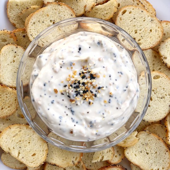 Everything But The Bagel Yogurt Dip