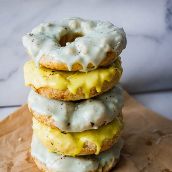 Baked Banana Donuts