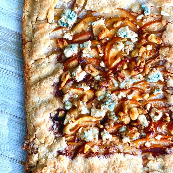 How to Make Apple and Pear Galette