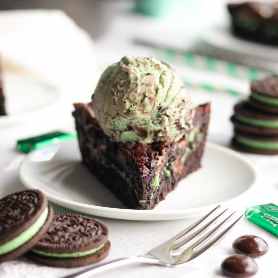 Mint Chocolate Pizookie