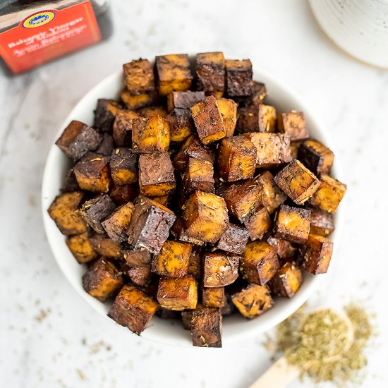 Crispy Balsamic Tofu