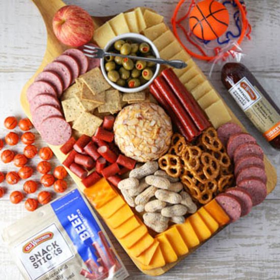 March Hoops Charcuterie Board