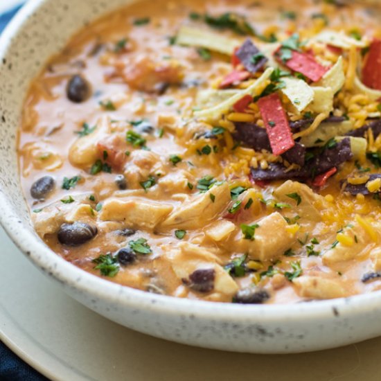 Chicken Enchilada Soup