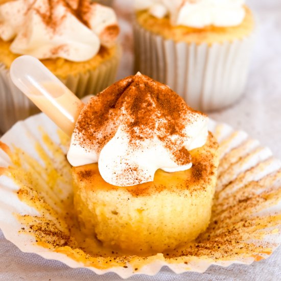 Tres Leches Cupcakes