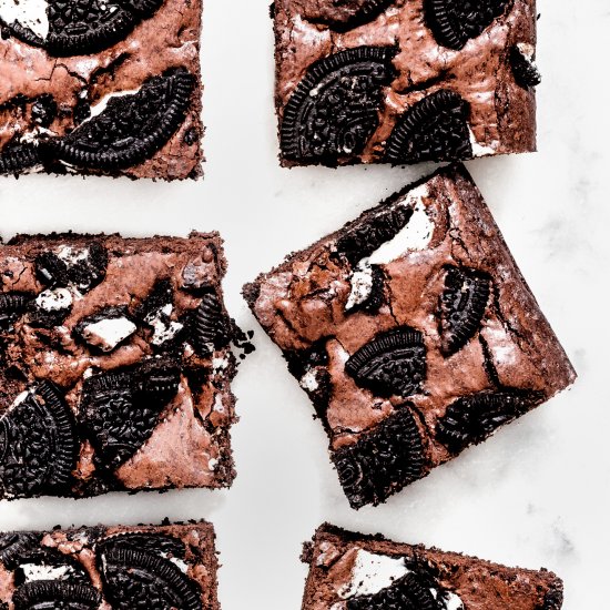 Fudgy oreo brownies recipe