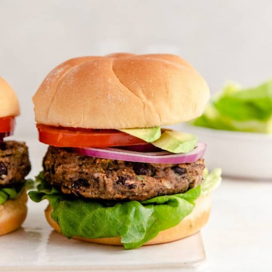 Best Black Bean Veggie Burgers