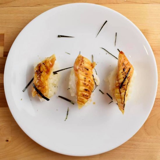 Unagi-Style Pike Nigiri