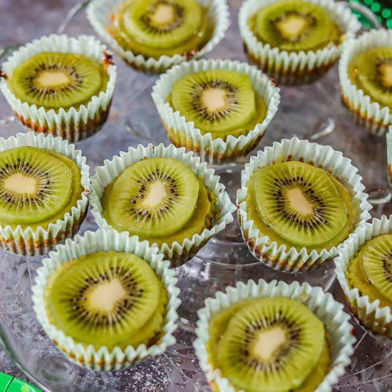 Kiwi Lime Matcha Cheesecake Cups