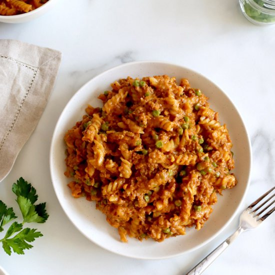 Vegan Hamburger Helper (One Pot)