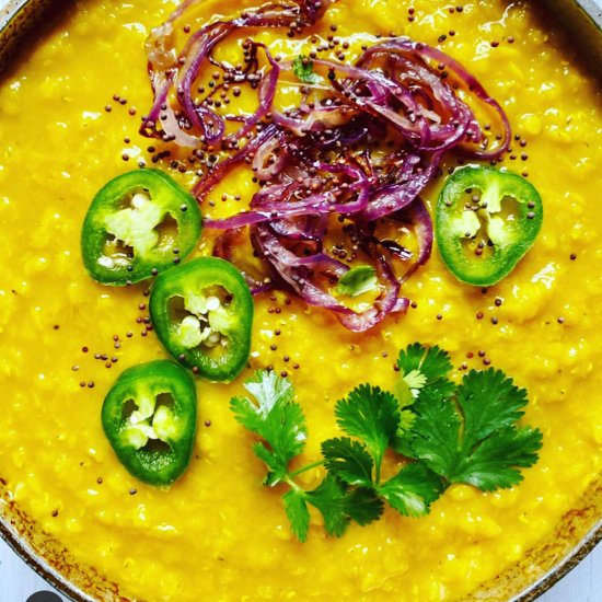 Easy Red Lentil Dahl