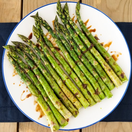 balsamic glazed asparagus