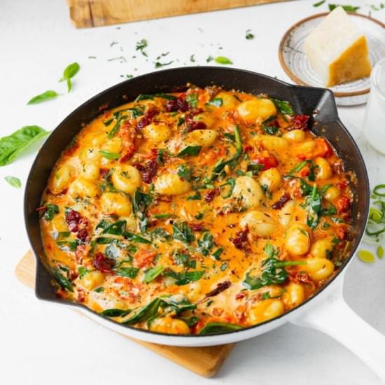 Sun Dried Tomato & Spinach Gnocchi