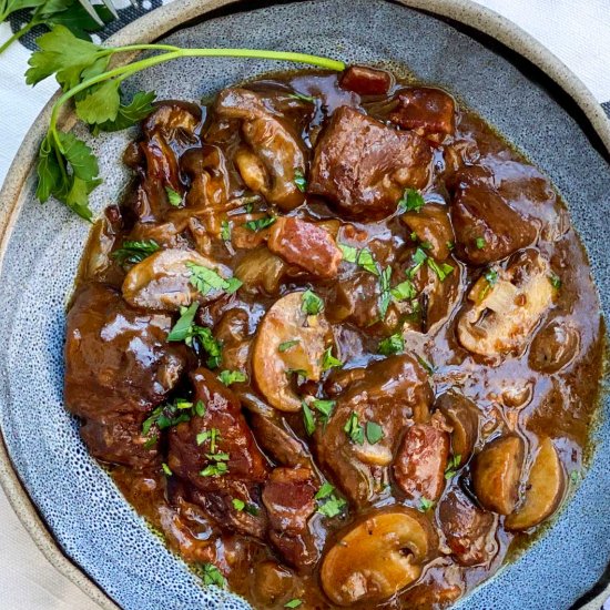 Ginette Mathiot’s Boeuf Bourguignon