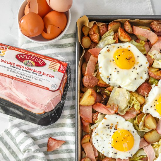 Easy Irish Bacon Sheet Pan