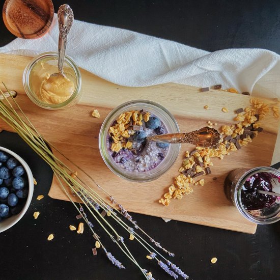 Blueberry Overnight Oats