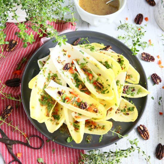 Belgian Endive Salad with Pecans