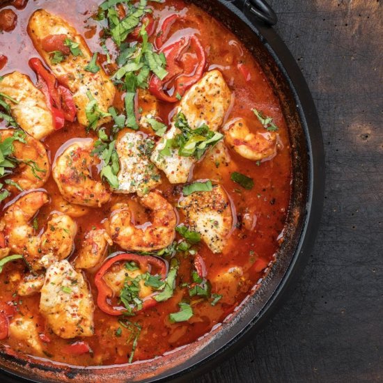 Lean & Green Chicken & Shrimp Gumbo